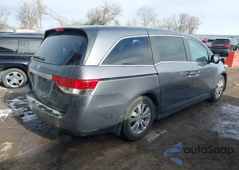 2014 Honda Odyssey Ex-L z USA, uszkodzony, nr VIN 5FNRL5H69EB022687